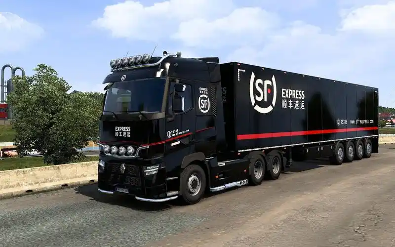 雷诺t斯堪尼亚s顺丰涂装即将发布