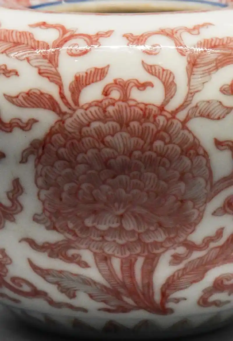 高清共赏~康熙青花釉里红苹果尊!国家博物馆展品!#明清瓷器  - 抖音