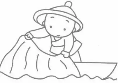 简笔画fisherman渔船和渔夫简笔画渔夫的简笔画教程渔船和渔夫怎么画