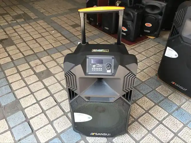喊麦音响_sansui/山水ss1-12 音响音箱户外广场舞拉杆音响蓝牙喊麦