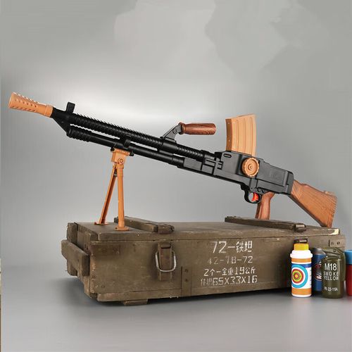 儿童玩枪布伦歪把子大盘鸡dp-28捷克式轻机枪电动连发机关枪 电动 1发