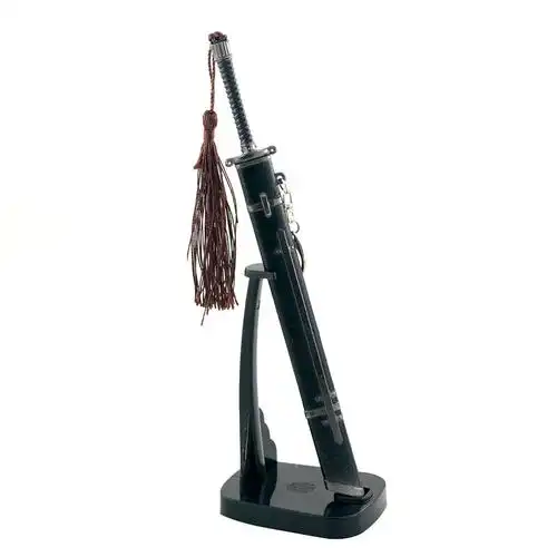 春枝韵飞狐外传周边冷胡斐大刀胡一刀冷月宝刀金属带鞘模型挂件 22cm