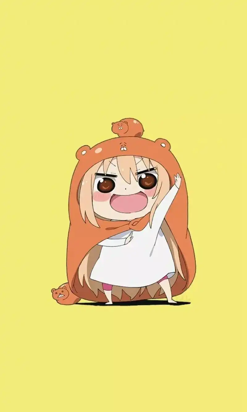干物妹,小埋可爱卡通手机壁纸,分辨率1080x1800