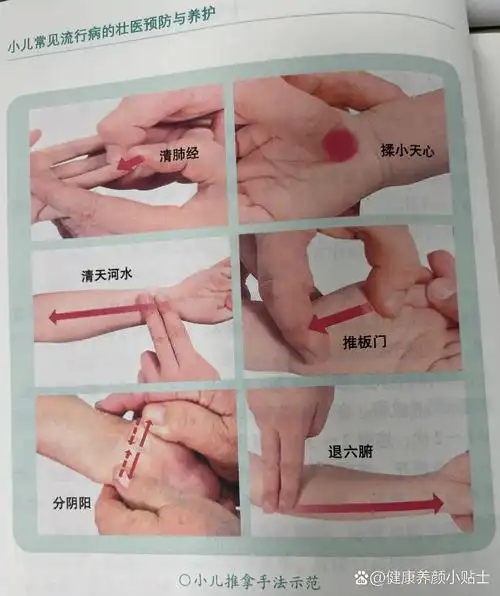 低烧退烧的推拿手法分享 娃最近肺炎了 但还没有高烧 38度以下可以用