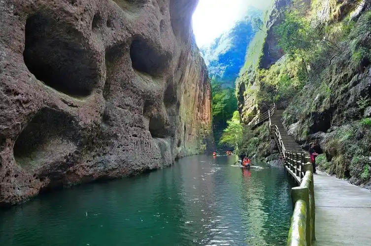 灵秀泰宁九龙潭