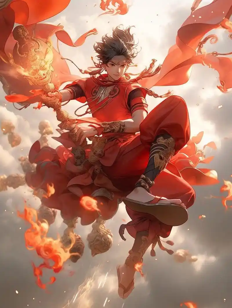 ai绘画 #我又来送图啦 #封神榜 #哪吒之魔童降世 - 抖音