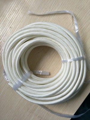 玻璃纤维定纹耐高温套管玻璃丝高温玻纤阻燃套管