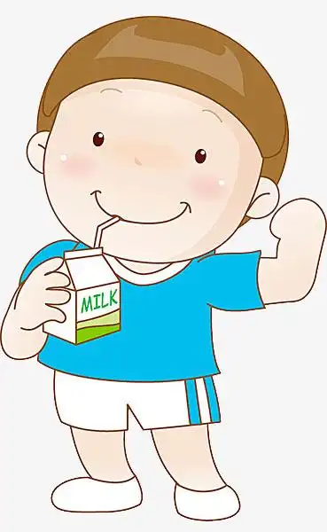 手绘/卡通 卡通元素 > 喝牛奶的小男孩 收藏 [声明] 觅元素所有素材为
