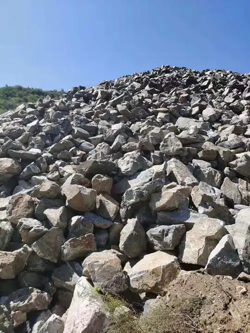 护坡石 护坡石厂家 青色护坡石 铺地石