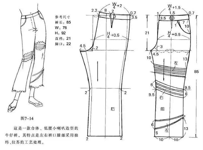 超多款裤子版型设计,等你来收藏
