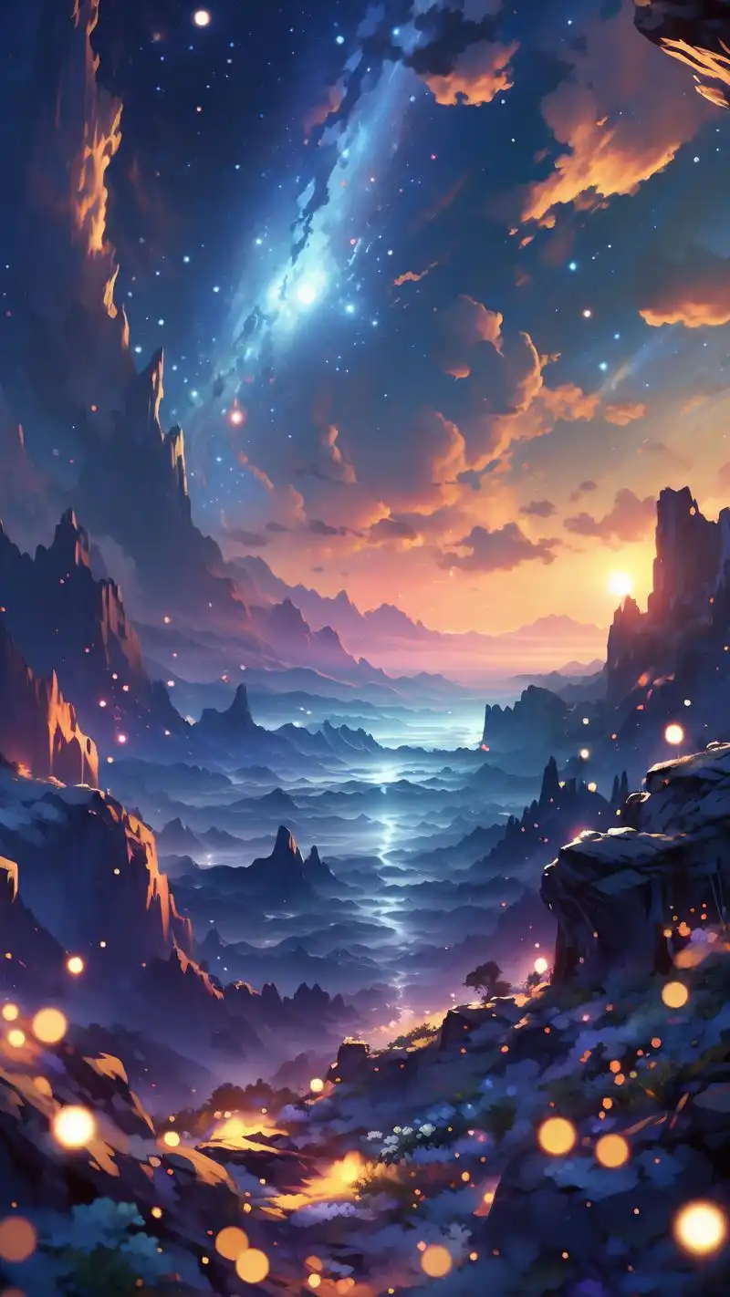 78绝美星空壁纸,让你拥有星辰大海90