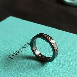 rakuten global market:tiffany&co. 蒂芙尼 午夜黑钛戒指