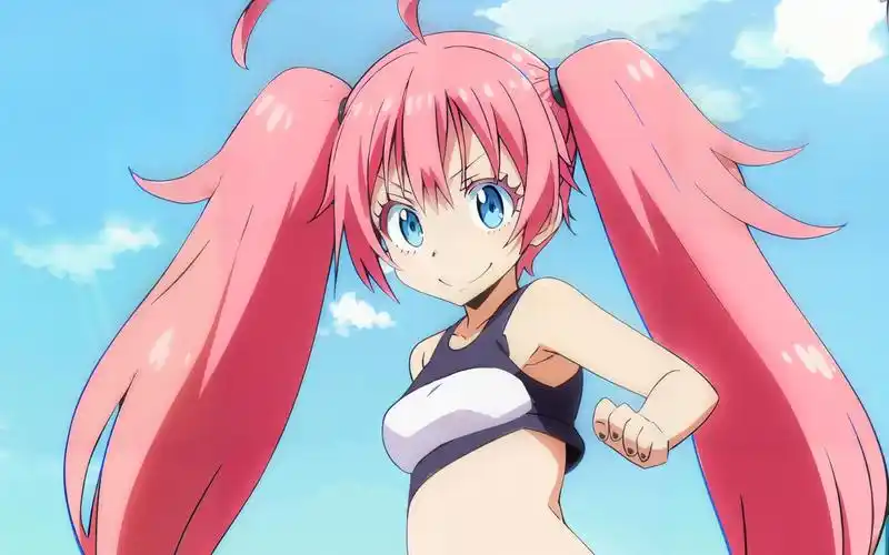 用ai绘制的米莉姆【关于我转生变成史莱姆这档事】