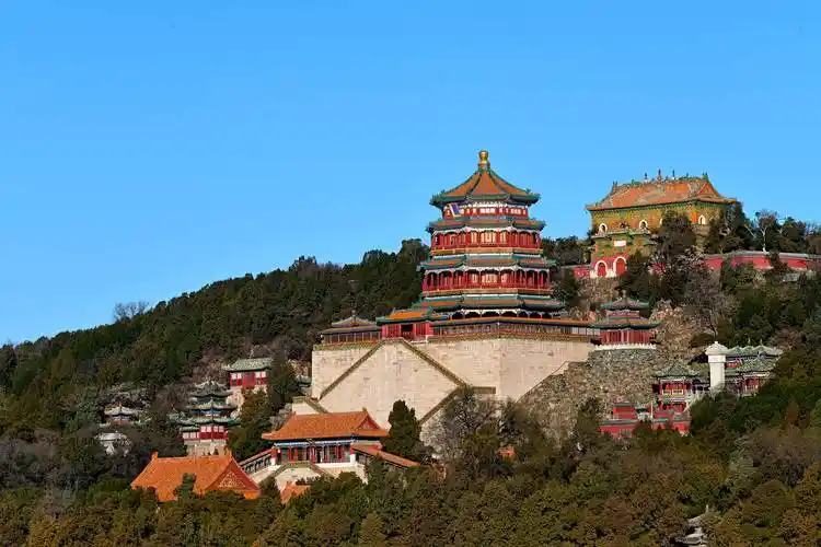 颐和园东堤揽胜(一)——万寿山冬韵_保护_冬日_建筑