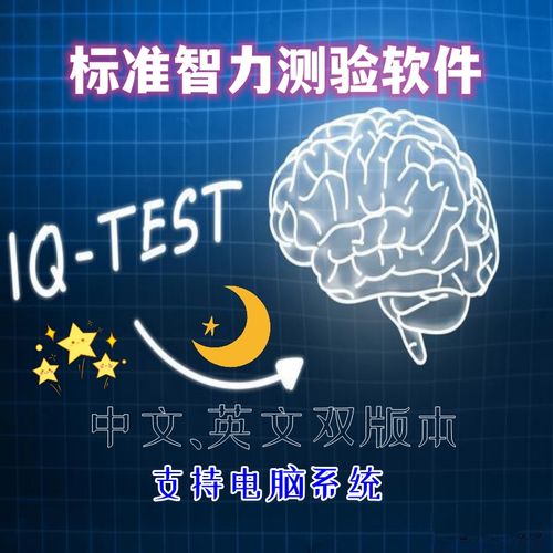标准智力测验iq中英文软件智商测试儿童学生考试入学电脑版评估题