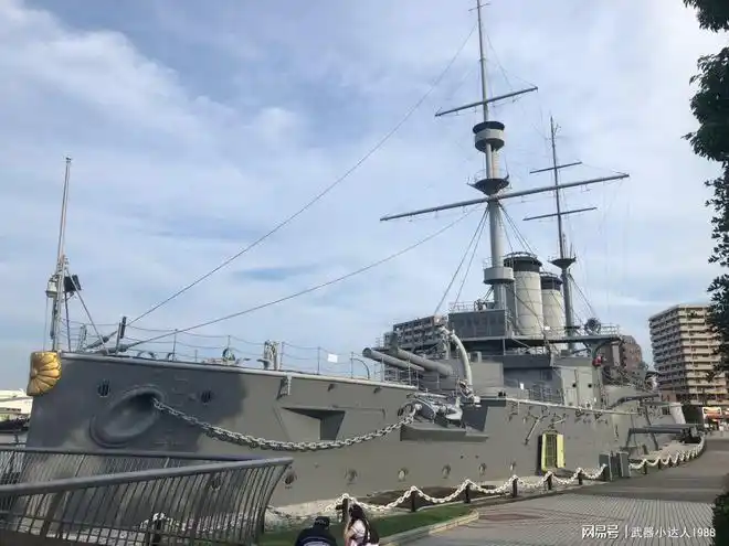 日俄战争中的日本联合舰队旗舰三笠号战列舰