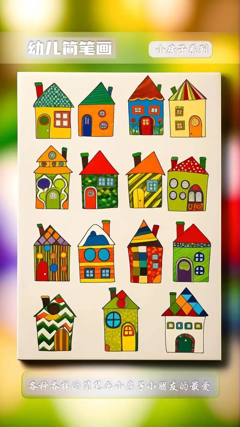 今天给大家带来一些超可爱的幼儿简笔画,是不是很奇奇 - 抖音