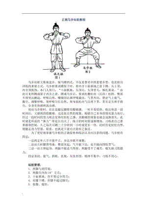 正规马步站桩教程