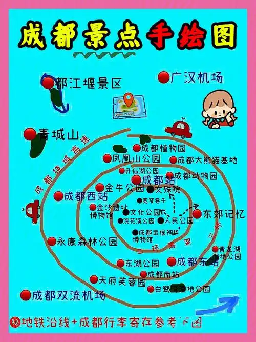 成都旅游最全的景区游玩线路推荐快收藏