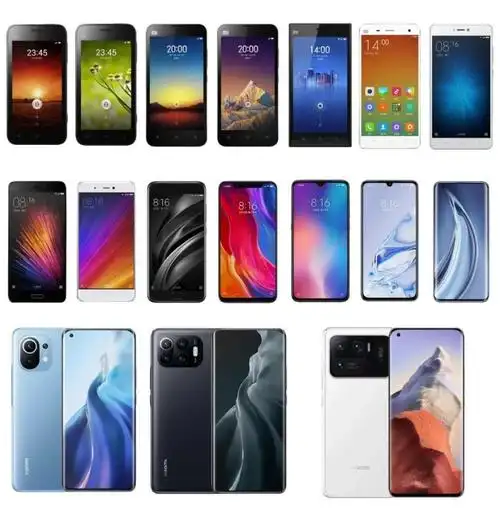 历代小米手机产品汇总,回首过去,预见未来.