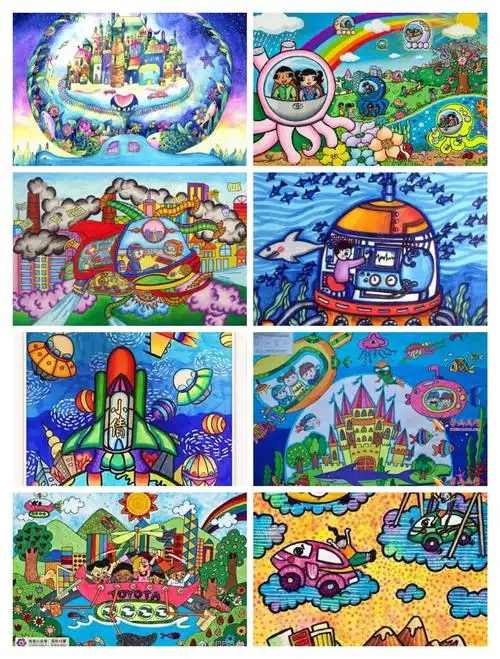 漫画班一科技儿童画