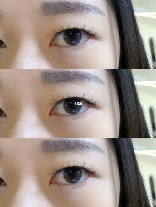 单眼皮妹子的福音来喽,很多人在问单眼皮做睫毛的效果,今天店里来了个