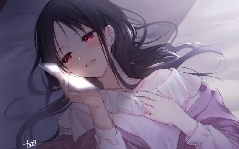 四宫辉夜风に吹かれて微风轻拂