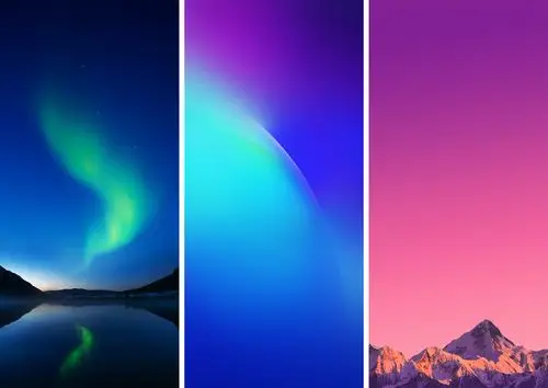 【精品壁纸】vivo nex双屏版内置壁纸分享