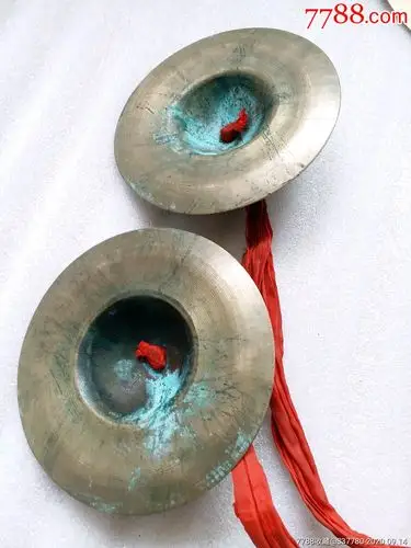 铜钗铜乐器一对无裂纹无磕碰_价格169元_第1张