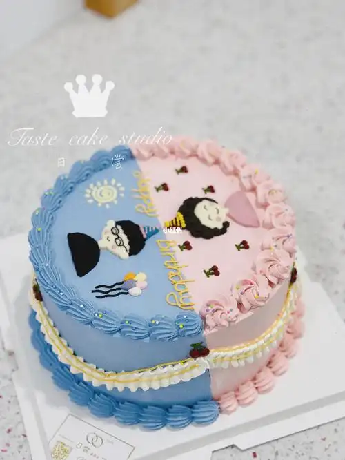 合肥同一天生日双面生日蛋糕