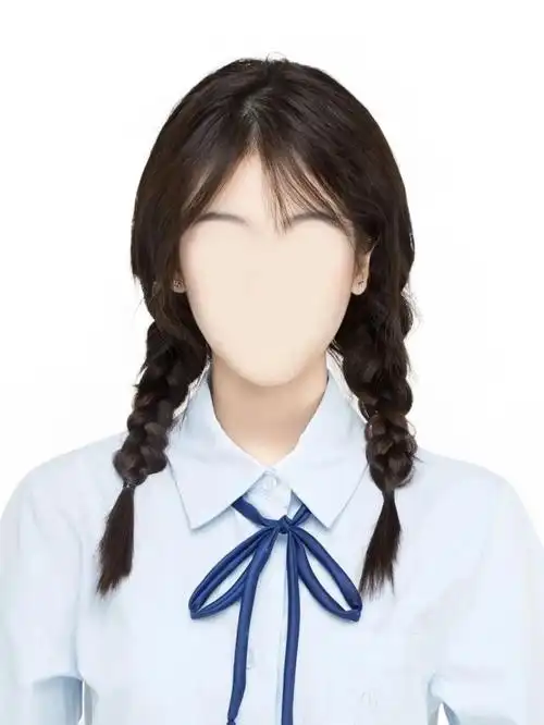 女生抠图素材|女生证件照抠图素材