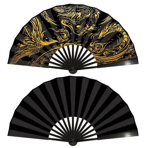 原神神里绫华cosplay动漫周边同款游戏扇子中国古风舞蹈道具折扇sn3