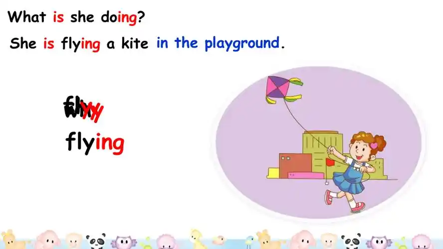 教科版四下module4activitiesunit8whatareyoudoinglets