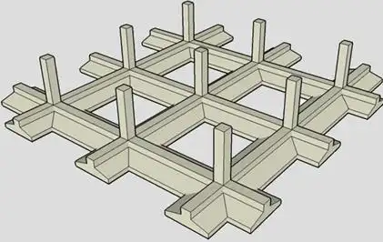 十字交叉梁基础