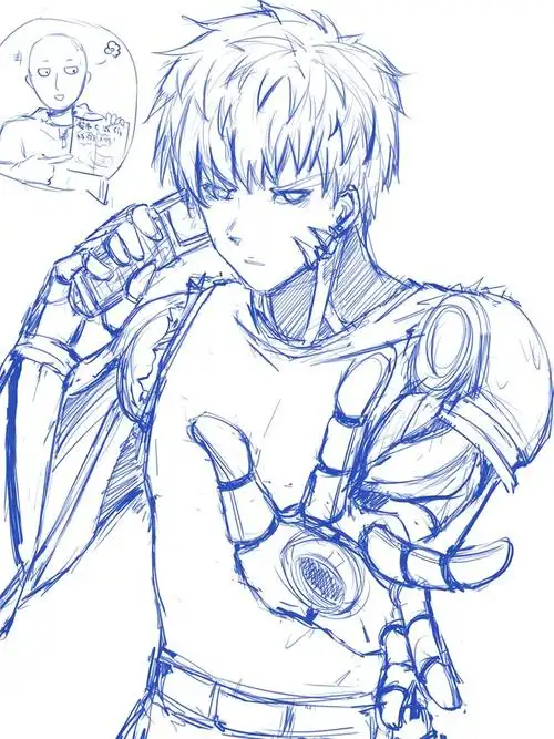 之前的杰诺斯呜呜我还是画不来机械手臂