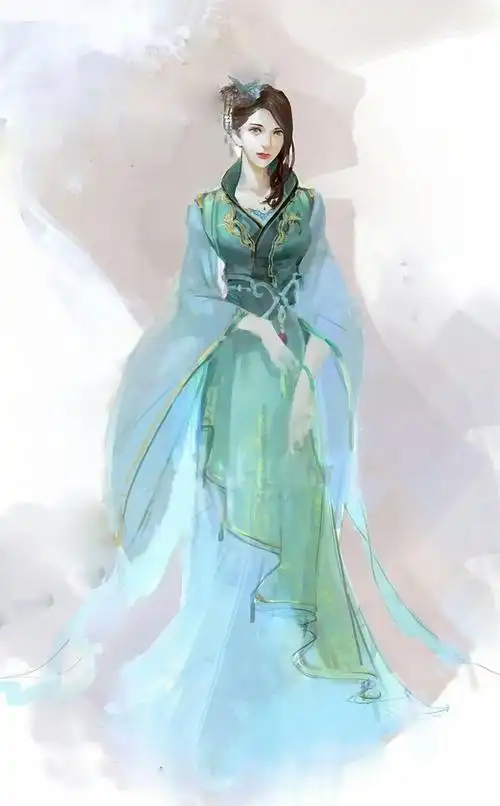 天行九歌胡夫人原画