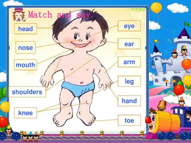 head shoulders knees and toes.