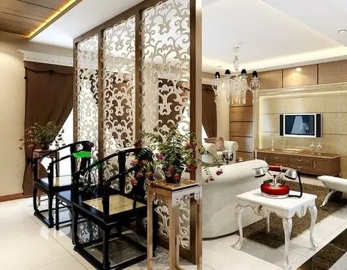 非同凡响的空间魔法 13款实用客厅隔断