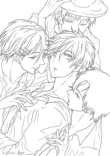 求日本漫画向的漫画线稿,越多越好,分不多望好心人帮忙,819747605