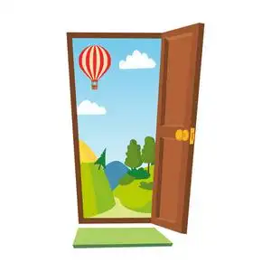穿越门图片-穿越门素材-穿越门插画-摄图新视界