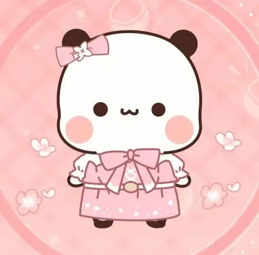 小熊卡通情侣头像