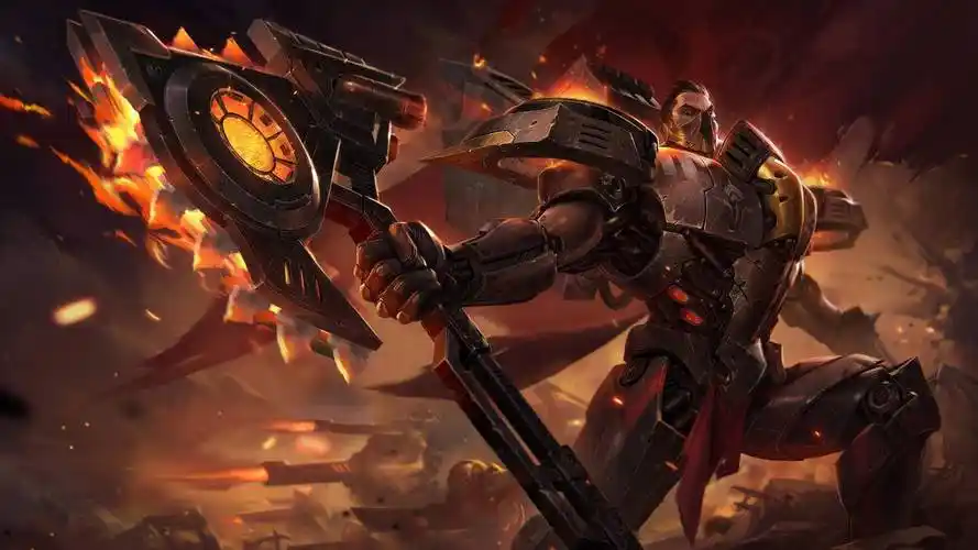 高清的诺克萨斯之手-恐惧新星-德莱厄斯,英雄联盟,4k桌面壁纸免费下载