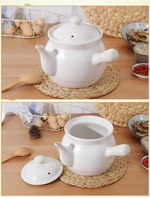 明火传统耐高温陶瓷药罐大号家用陶土药用砂锅熬药罐