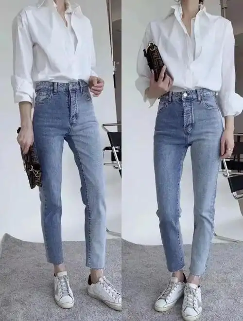 牛仔裤怎么配鞋子,直筒牛仔裤搭配什么鞋-行业风向-古源商贸