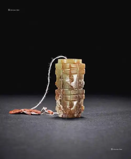 【清代 黄玉琮形勒】拍卖品_图片_价格_鉴赏_佩件_雅昌艺术品拍卖网