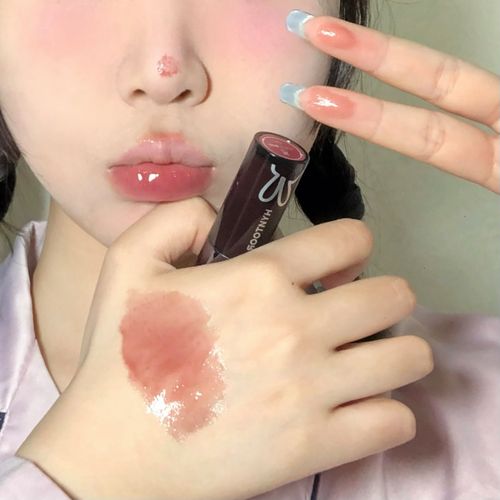 hyntoor黑兔星球唇蜜08异想唇釉镜面06奶茶色口红玻璃唇泥唇彩03