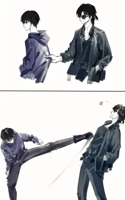 张起灵本来想说别扯,又觉得得说.