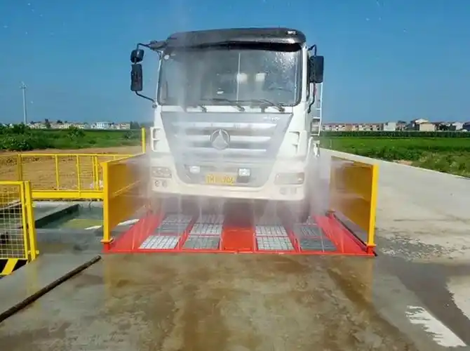 wk200石家庄工地车辆冲洗器售价