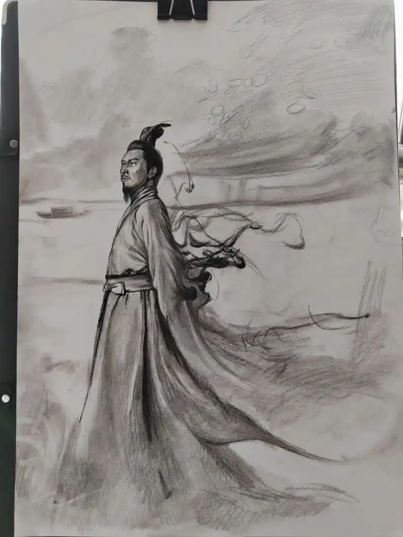 画一个屈原!《典籍里的中国～楚辞》 @薯队长