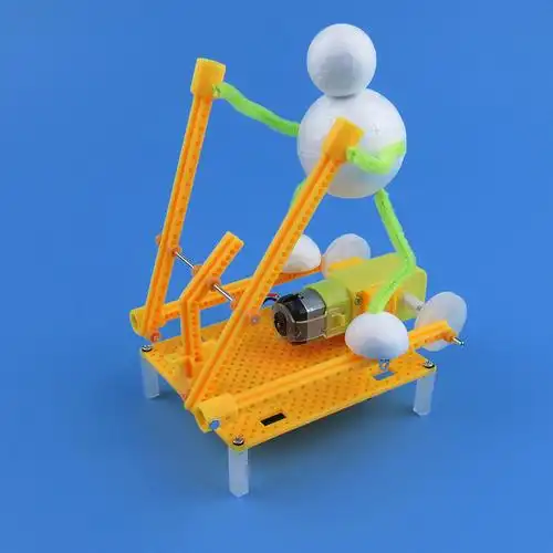 科技制作小发明diy健身机器人小学生趣味科学实验科学实验